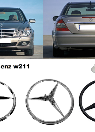 Значок на багажник мерседес w211 емблема знак значёк mercedes 211