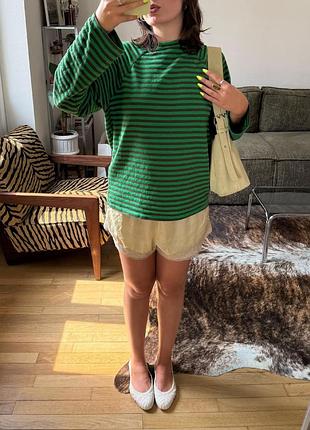 Красивий трикотажний зелений лонгслів в коричневу смужку pull&bear
⚡⚡⚡⚡⚡⚡⚡⚡⚡⚡⚡⚡⚡⚡⚡⚡