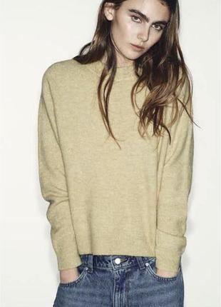 Светр з альпаки zara 2