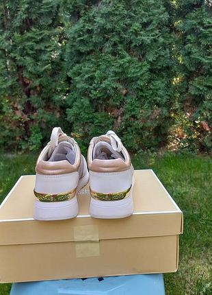 Кроссовки кожаные michael kors 3
