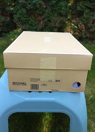Кроссовки кожаные michael kors 10