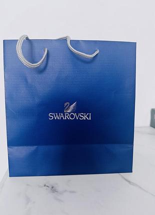 Подарунковий пакет swarovski синій