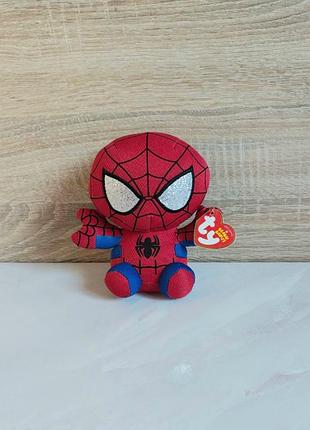 Ty beanie babies spider-man marvel 15 см новий з етикеткою