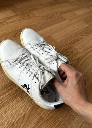 Кеди чоловічі le coq sportif білі, розмір 42, устілка 27 см