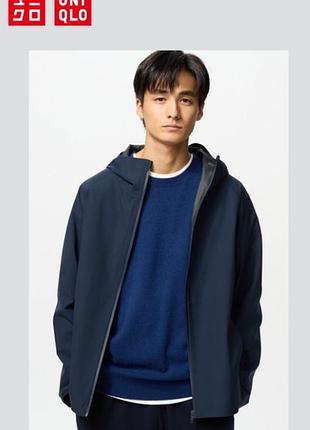 Парка-дощовик blocktech uniqlo