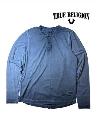 Стильний чоловічий лонгслів y2k/ хенлі true religion