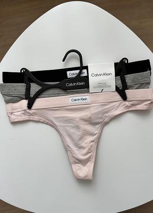 Набір бавовняних трусиків calvin klein m