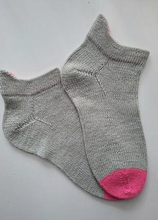 Носки шерстяные handmade