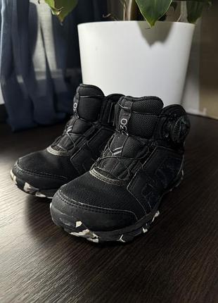 Дитячі черевики adidas terrex boa 28 р, 17,5 см, чорні