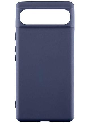 Чохол tpu getman liquid silk для google pixel 11 синій / midnight blue