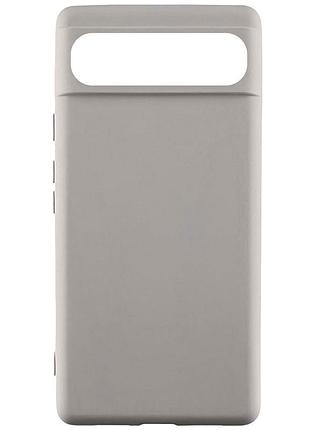 Чехол tpu getman liquid silk для google pixel 11 серый / lavender