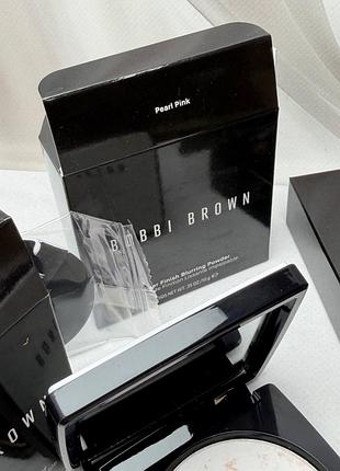 Пудра bobbi brown pearl pink matifying powder