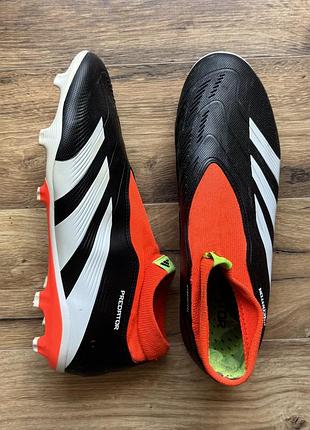 Adidas бутси adidas predator elite ll ag - чорний