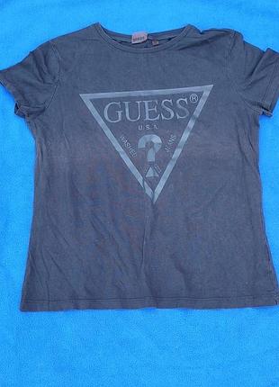 Оригинальная футболка guess (размер xl)