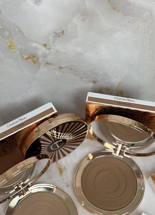 Набір декоративної косметики charlotte tilbury beautiful skin sun-kissed glow bronzer