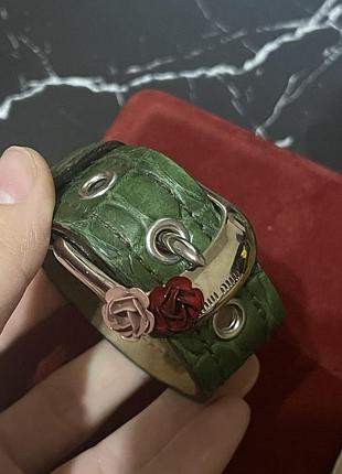 Браслет шкіра miu miu 6