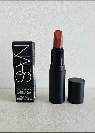 Оригинал nars explicit lipstick body heat 803 мини