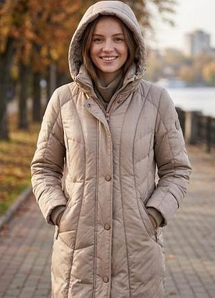 Длинное утепленное пальто symonder 900 грн.