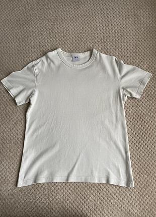 Футболка жіноча zara,біла,розмір s,m