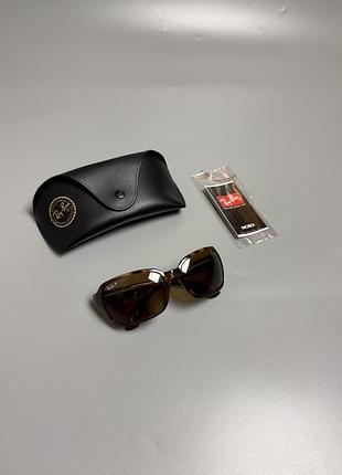 Сонцезахисні окуляри унісекс ray-ban wayfarer коричневі