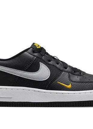 Кожаные кроссовки nike air force 1 gs