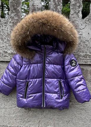 Фото 526к зимова куртка moncler на зріст 98 см