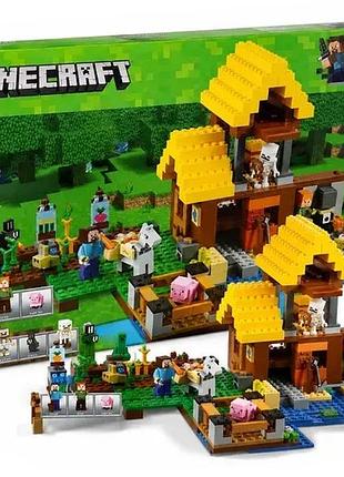 Конструктор minecraft 11820 фермерский домик