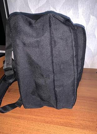 Чорний рюкзак vans old skool trek backpack 4
