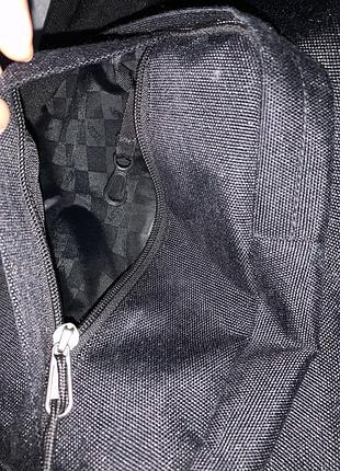 Чорний рюкзак vans old skool trek backpack 6