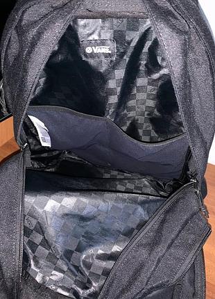 Чорний рюкзак vans old skool trek backpack 9