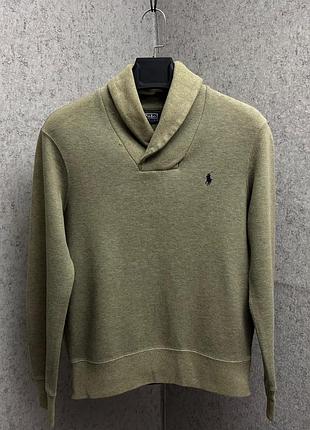 Чоловічий зелений светр від бренду polo ralph lauren