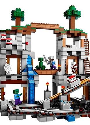 Конструктор minecraft 11828 шахта 3
