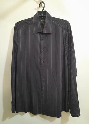 Мужская рубашка olymp level 5 five body fit cotton