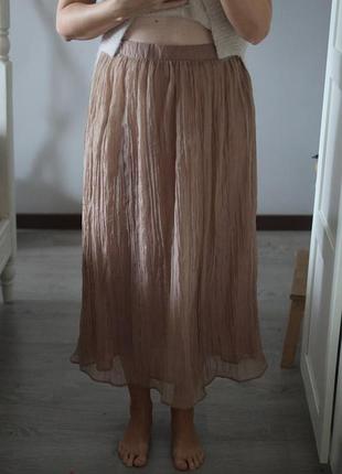Легка спідниця zara 5