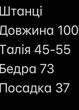 Штанці брюки батал 2