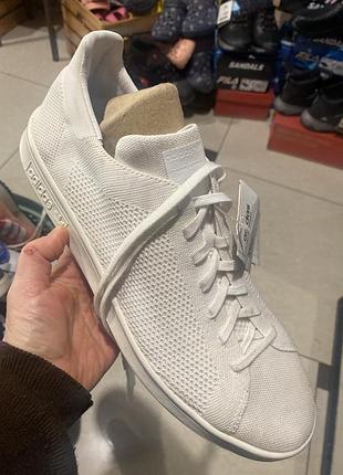 Кросівки чоловічі adidas stan smith primeknit білі