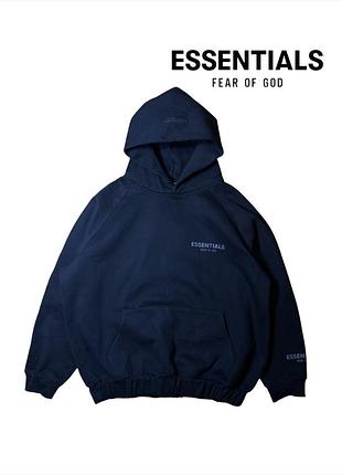 Стильне худі essentials fear of god — базовий оверсайз