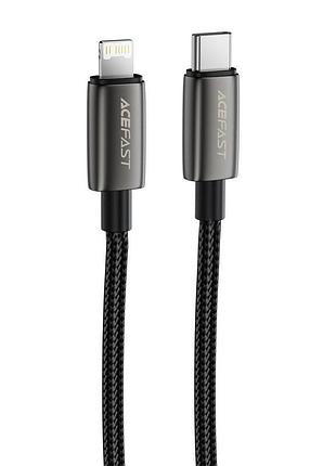 Дата кабель acefast c23-01 type-c to lightning 30w (1.2m) black