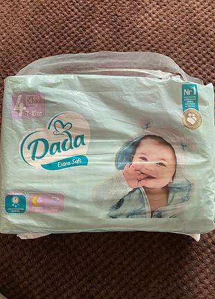 Підгузки dada extra soft 4 25 штук