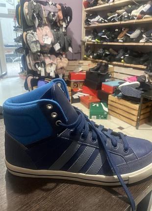 Кеди чоловічі adidas високі сині