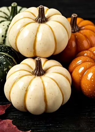 Осенний декор - набор из 6 тыквенных 🍂