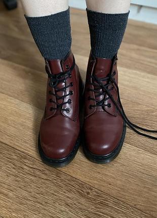 Черевики dr. martens cherry red 🍒