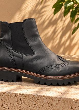 Tamaris tamaris chelsea brogue boots