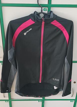 Жіноча вітрозахисна велокуртка polaris mica windproof cycling jacket