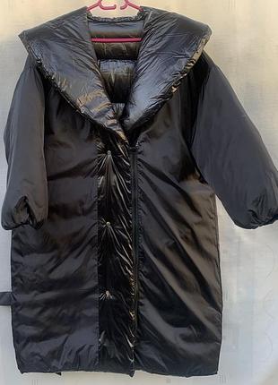 Легке пальто пуховик oversize 6