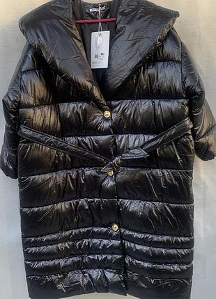 Легке пальто пуховик oversize 2