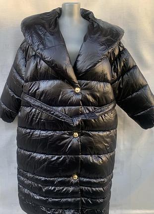Легке пальто пуховик oversize 4