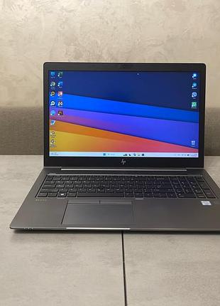 Ноутбук hp zbook 15u g6, 15,6" fhd ips, i5-8265u, 16gb, 256gb ssd, radeon pro wx 3200 4gb