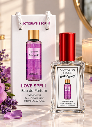 Духи женские victoria's secret love spell, 50 мл, сумка. в стиле бренда