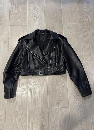 Куртка жіноча zara чорна, розмір xs